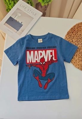 تشيرت مارفل ازرق
