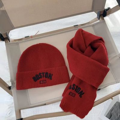BOSTON سيت(لفاف مع كلاو) احمر