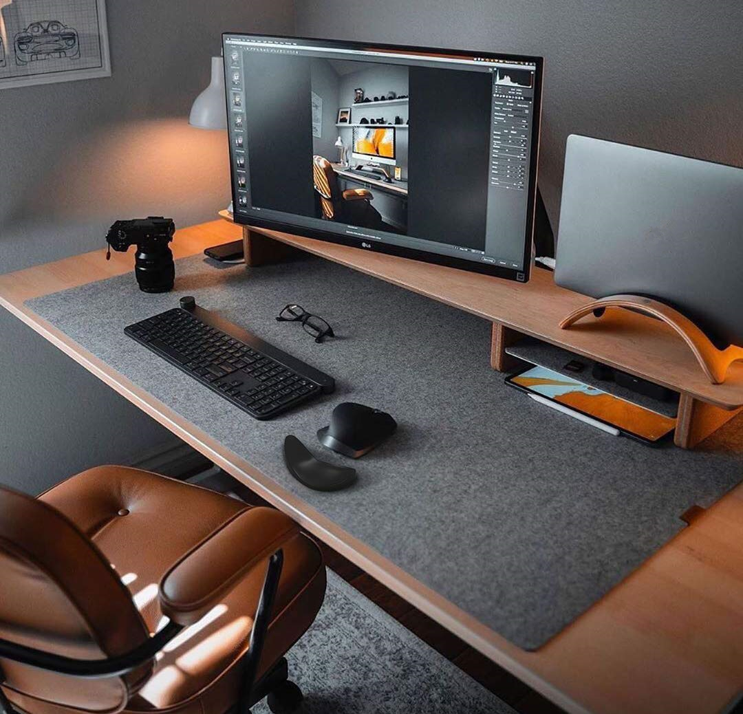 GlidePro Mouse Wrist Rest - Ergonomic Silicone Wristband Mouse Pad