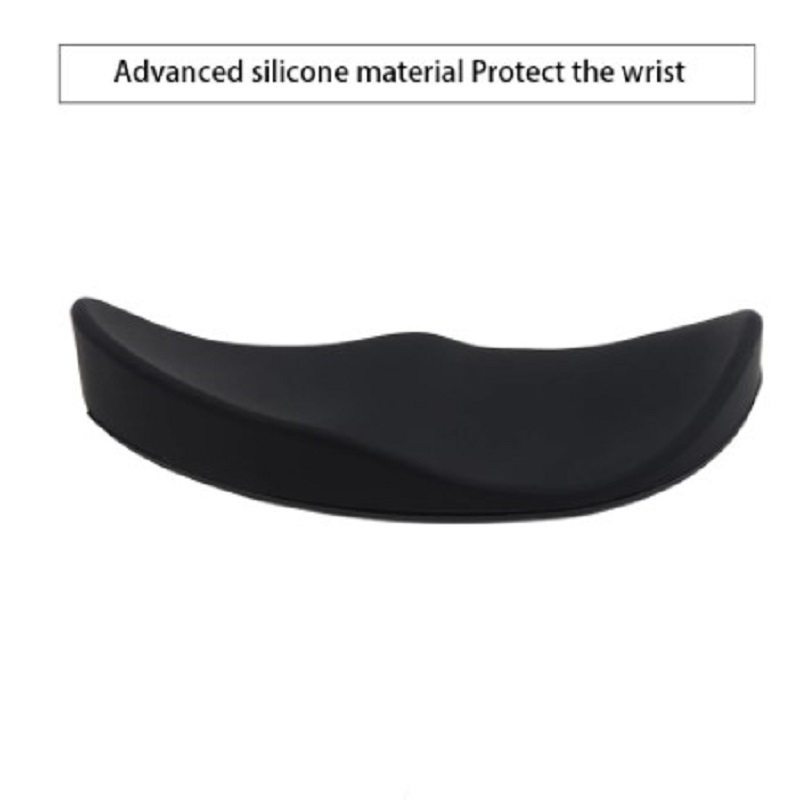 GlidePro Mouse Wrist Rest - Ergonomic Silicone Wristband Mouse Pad