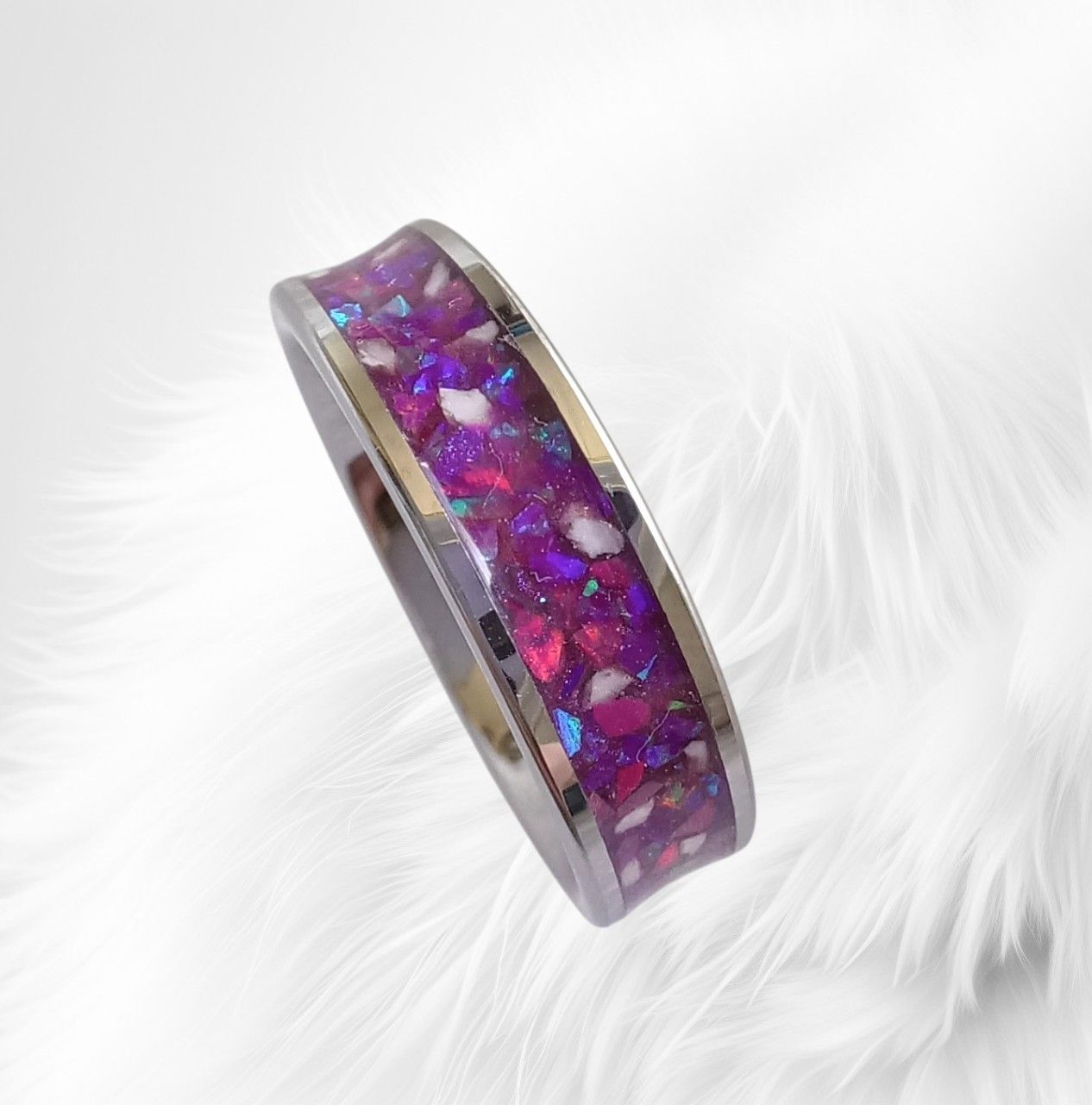 Eternity band Tungsten Carbide 6mm ring