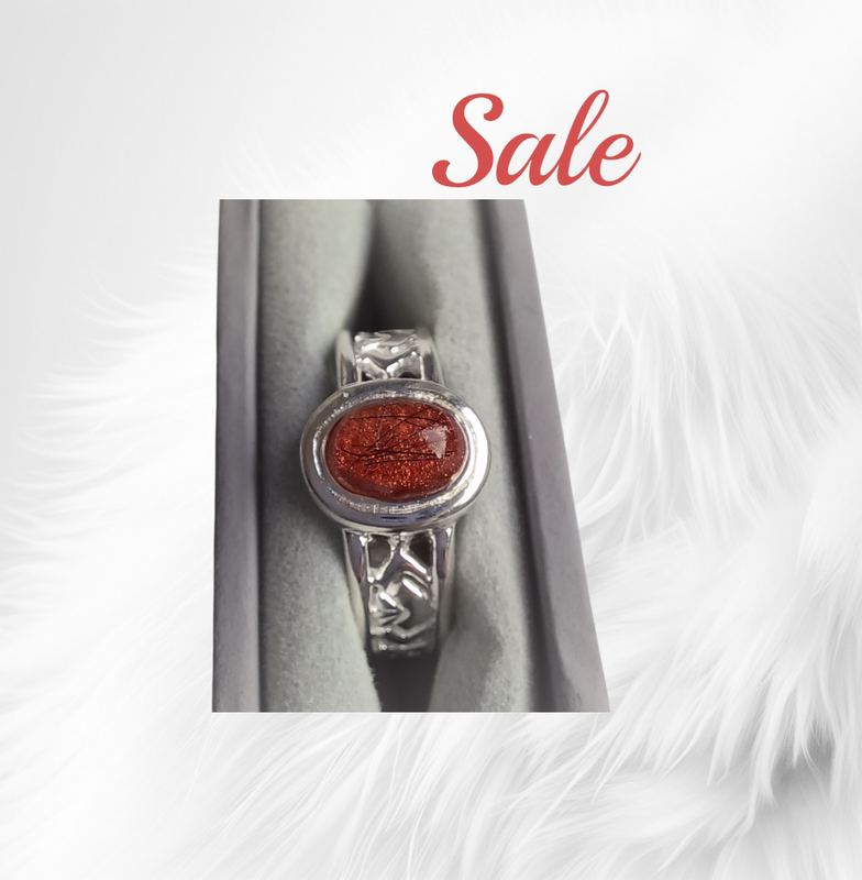 Sterling silver  thick Celtic ring  with a stone containing the hair, fur or ashes you send me.  Memorial jewellery, Keepsake Jewellery