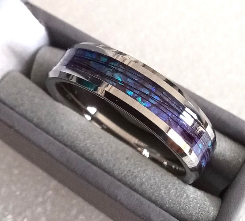 Eternity band Tungsten Carbide 6mm ring