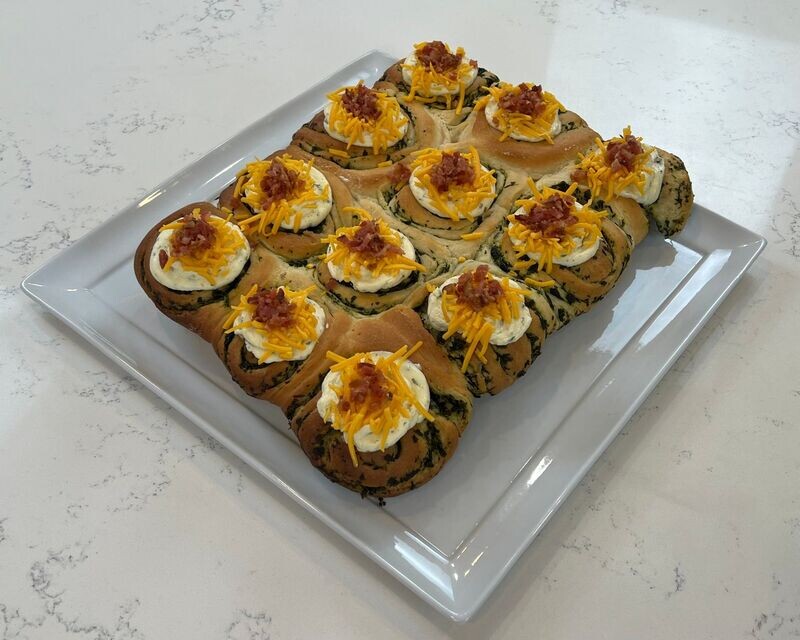 Loaded Spinach & Garlic (Full Dozen)