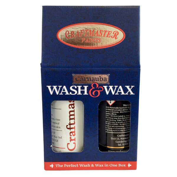 Craftmaster carnauba wash & wax set