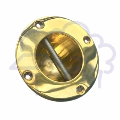 Recessed brass fender eye Recessed brass fender eye