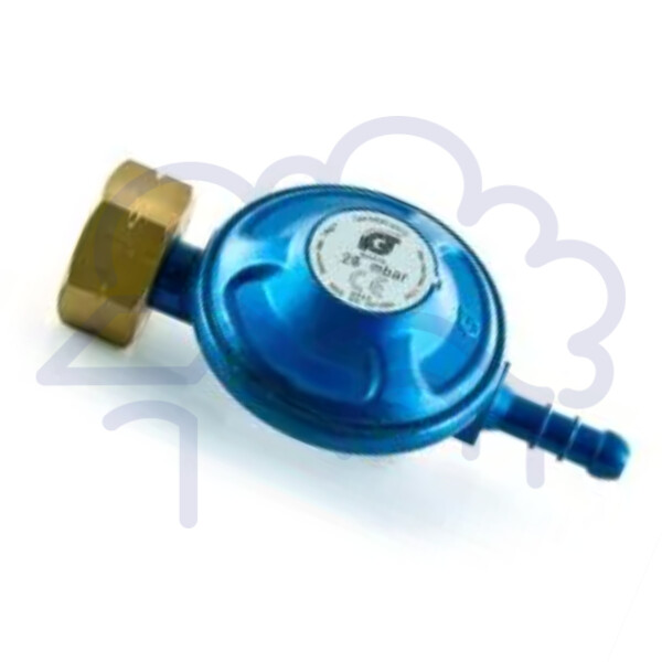 Threaded butane regulator