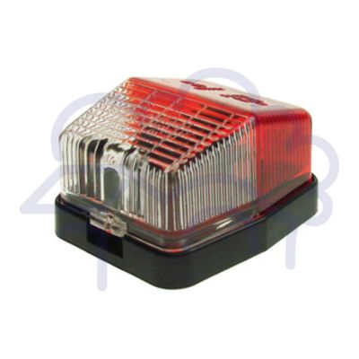 Red/white outline marker lamp Red/white outline marker lamp