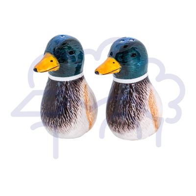Mallard duck salt & pepper shakers