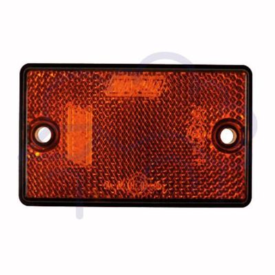 Amber side reflector Amber side reflector