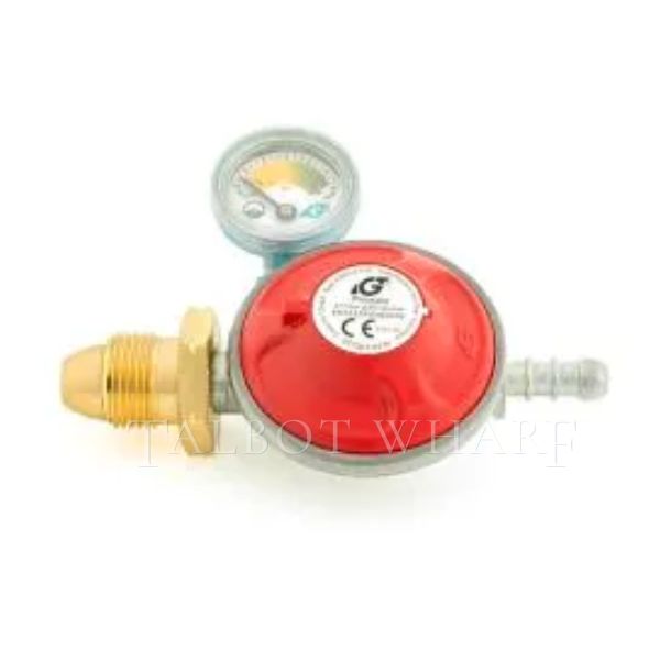Propane reg with gauge POL