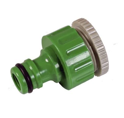 Snap action threaded tap connector 1/2" and 3/4"