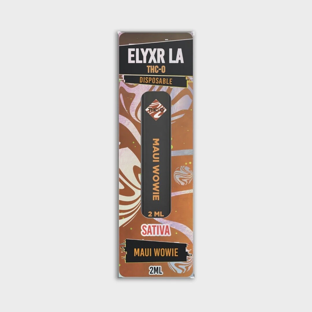 Elyxr 2 Gram THC-O Disposable, Strain: Maui Wowie (S)