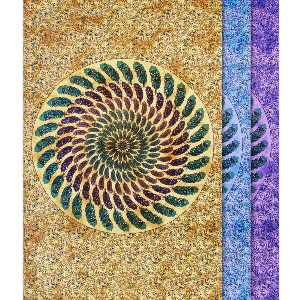 Threadheads Tapestries, Colour: Angel Furs Tie-Die