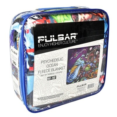 Pulsar Fleece Blankets