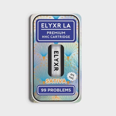 Elyxr 1 Gram HHC Cartridge, Strain: 99 Problems (S)