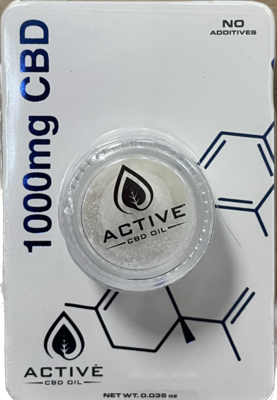 Active 1000mg CBD Isolate Powder
