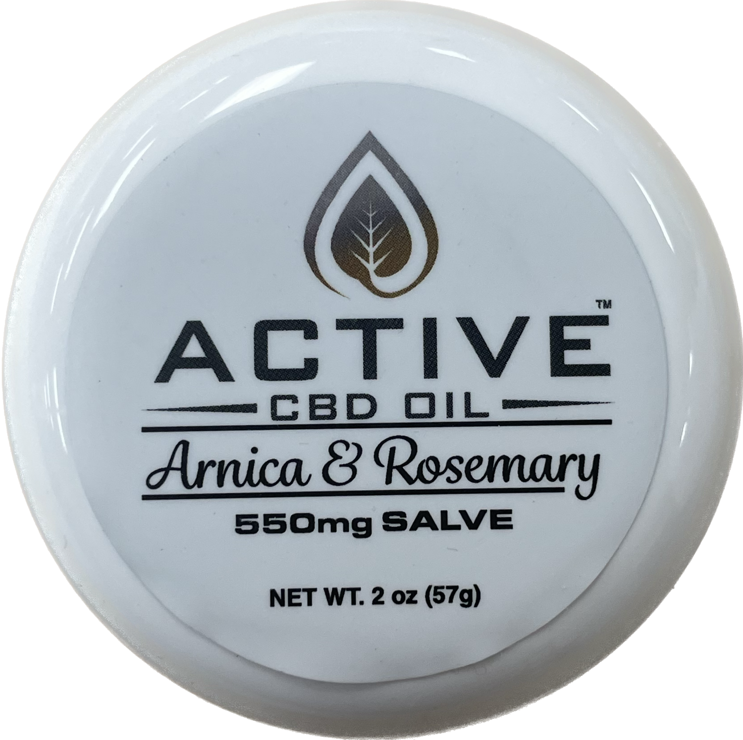 Active CBD Salve, Size: 550mg