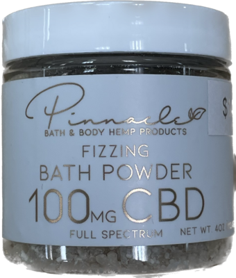 Pinnacle 100mg CBD Fizzing Bath Powder