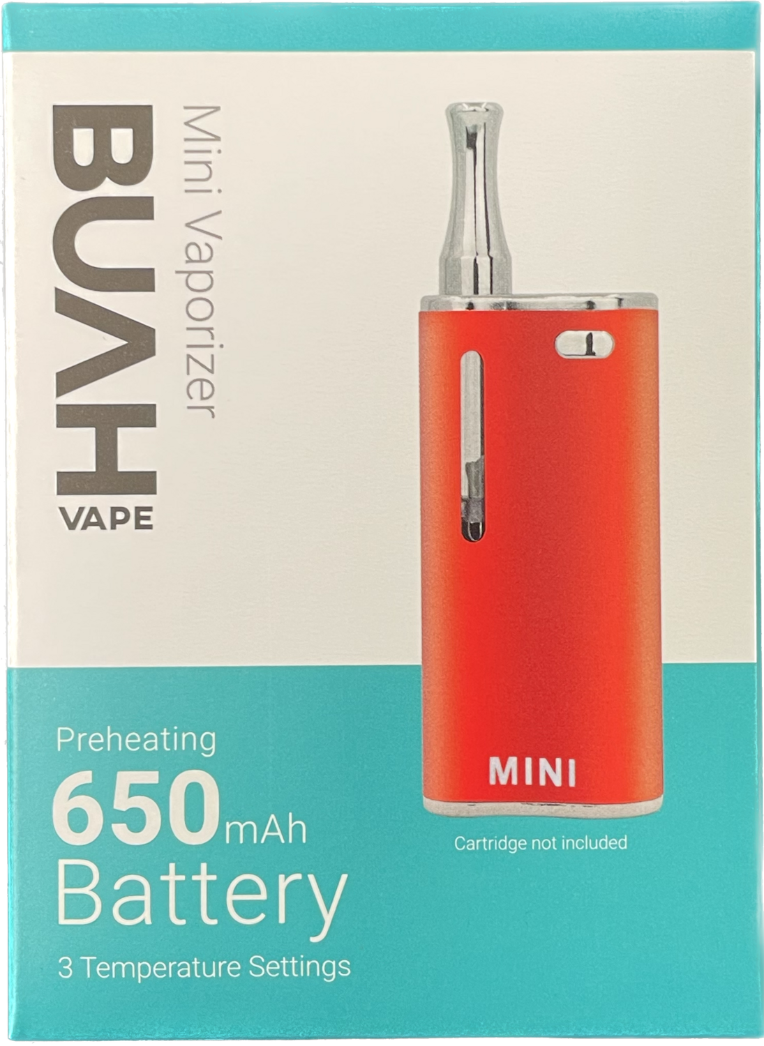 Buah Mini Vaporizer Battery, Colour: Red