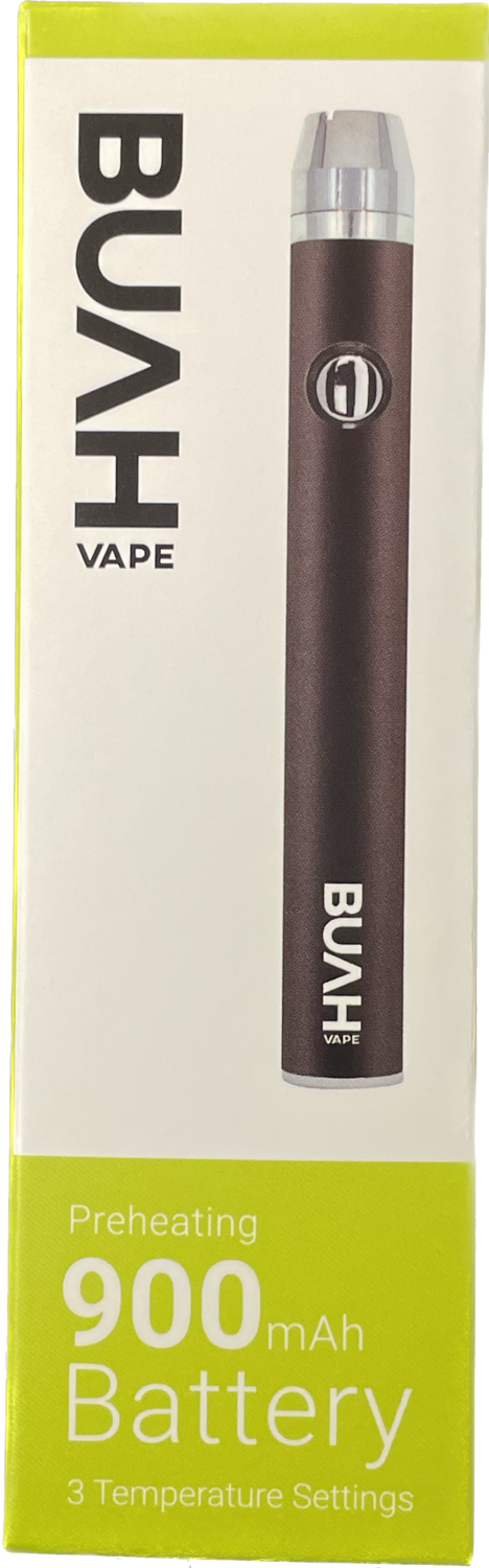 BUAH 900mAh Stick Battery, Colour: Black