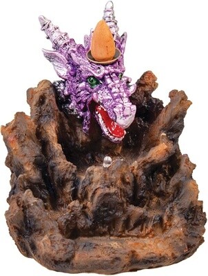 Dragon Backflow Incense Burner w/ LED