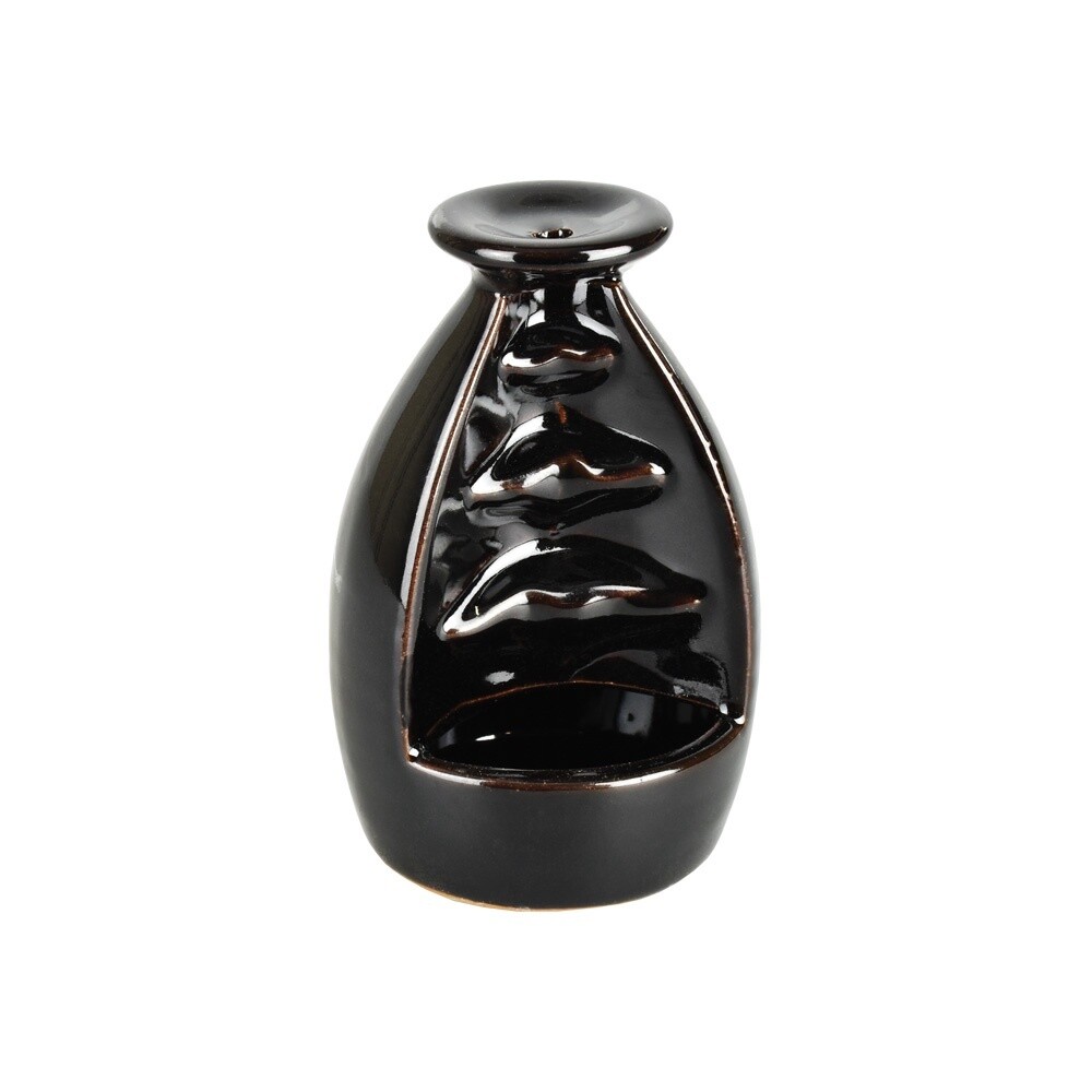 Fujima Mini Ceramic Waterfall Backflow Incense Burner 4&quot;