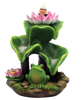 Frog Backflow Incense Burner 5.75&quot;