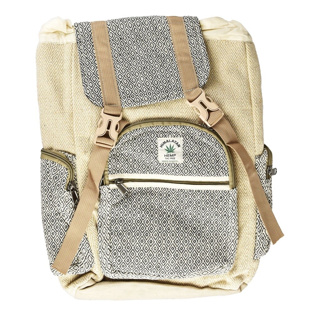 Himalayan Hemp Diamonds Backpack