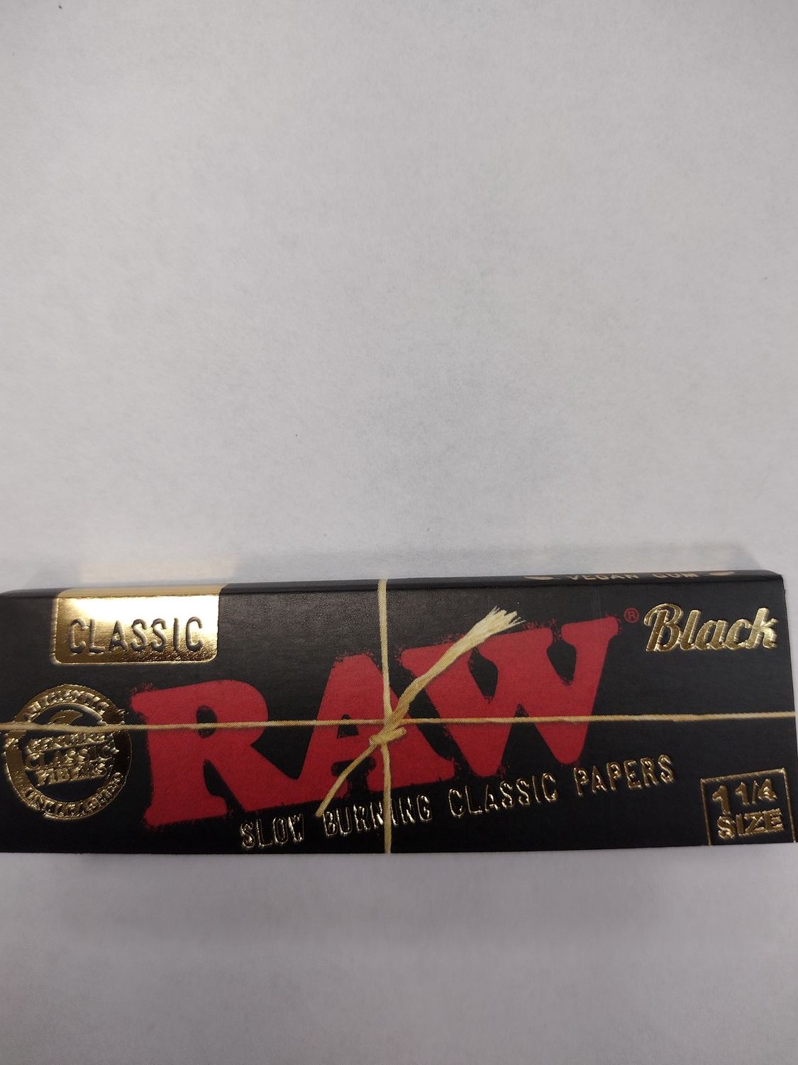 Raw Black Label Classic Rolling Papers, Size: King Size