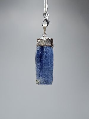 Blue Kyanite Pendant w/ Necklace