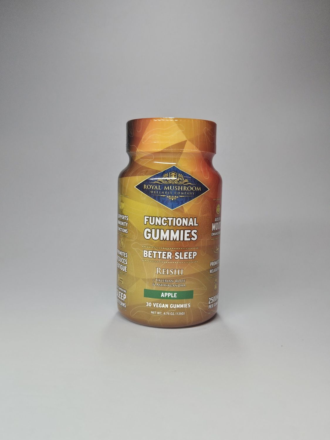 Royal Mushroom Functional Gummies, Purpose: Better Sleep, Size: 30ct