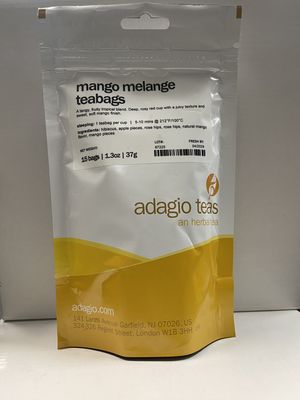Adagio Teas Teabags 15ct (Per Bag)