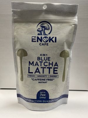 ENOKI 4 in 1 Blue Matcha Latte/ Caffeine Free