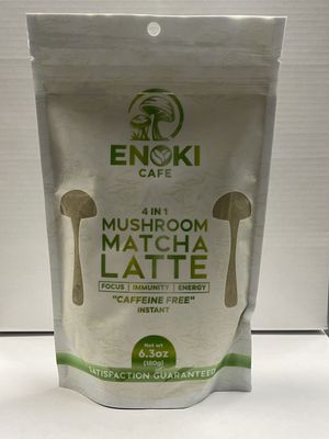 ENOKI 4 in 1 Mushroom Matcha Latte