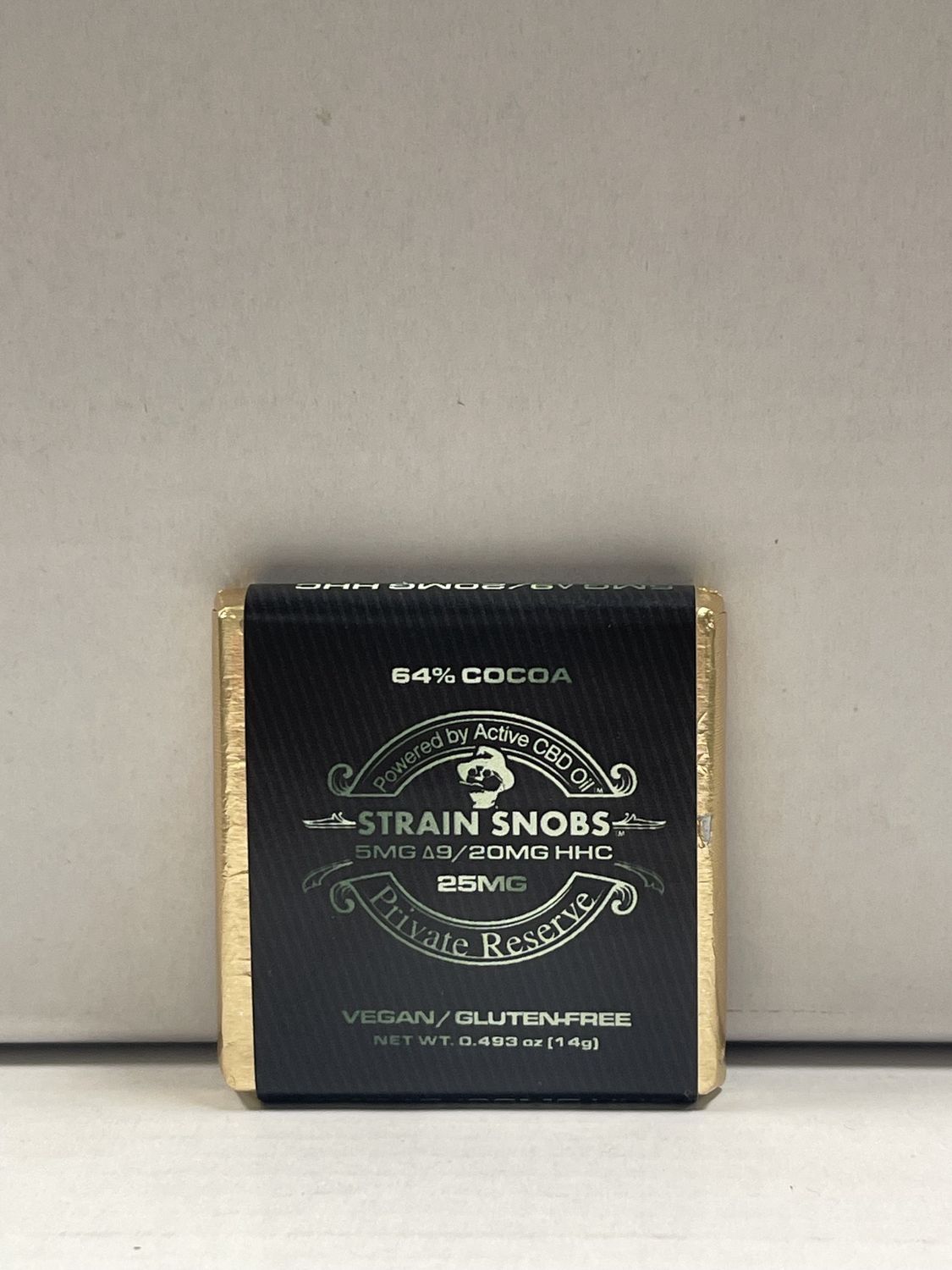 Strain Snobs HHC + D9 25mg Dark Chocolate