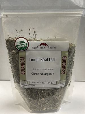 Lemon Basil Leaf