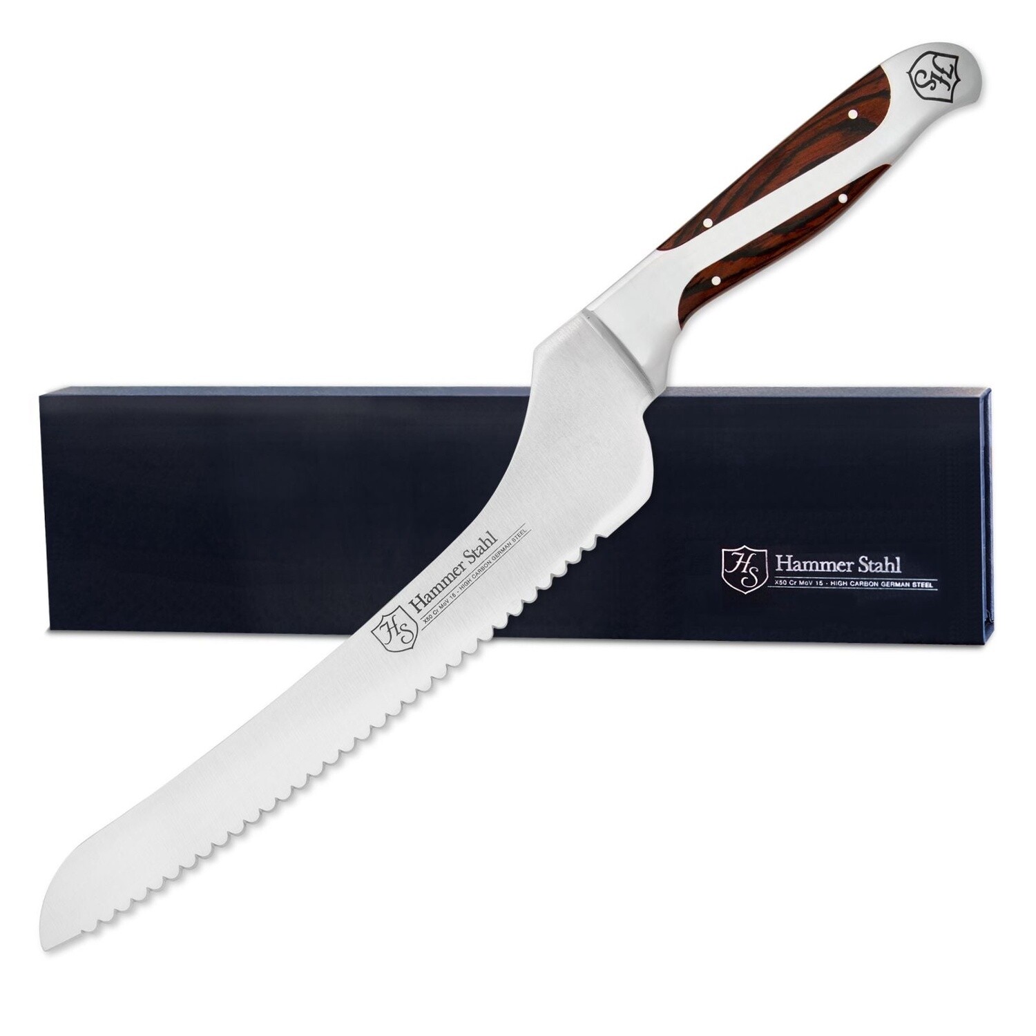 9&quot; OFFSET BREAD KNIFE - HS-6312