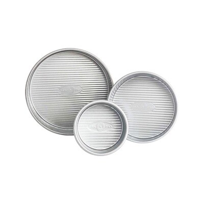 3 PC. ROUND CAKE PAN SET SMALL - 1042LC-ST