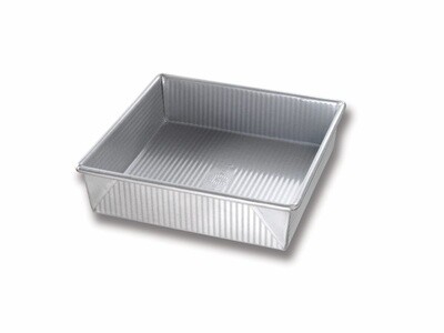 USA 8&quot; SQUARE CAKE PAN - 1120BW