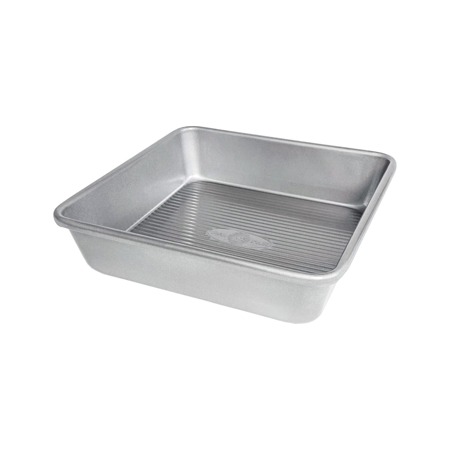 USA 8&quot; SEAMLESS SQUARE CAKE PAN - 1121BW