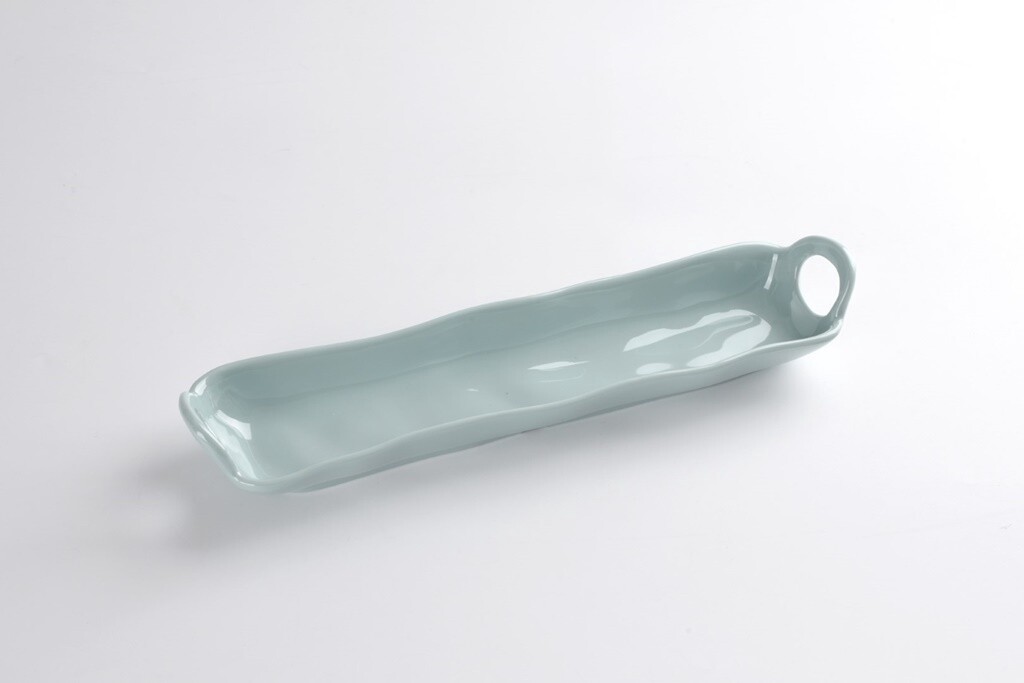 MELAMINE CRACKER TRAY- AQU2614