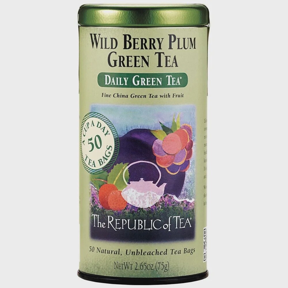 WILD BERRY PLUM GREEN TEA - 40076