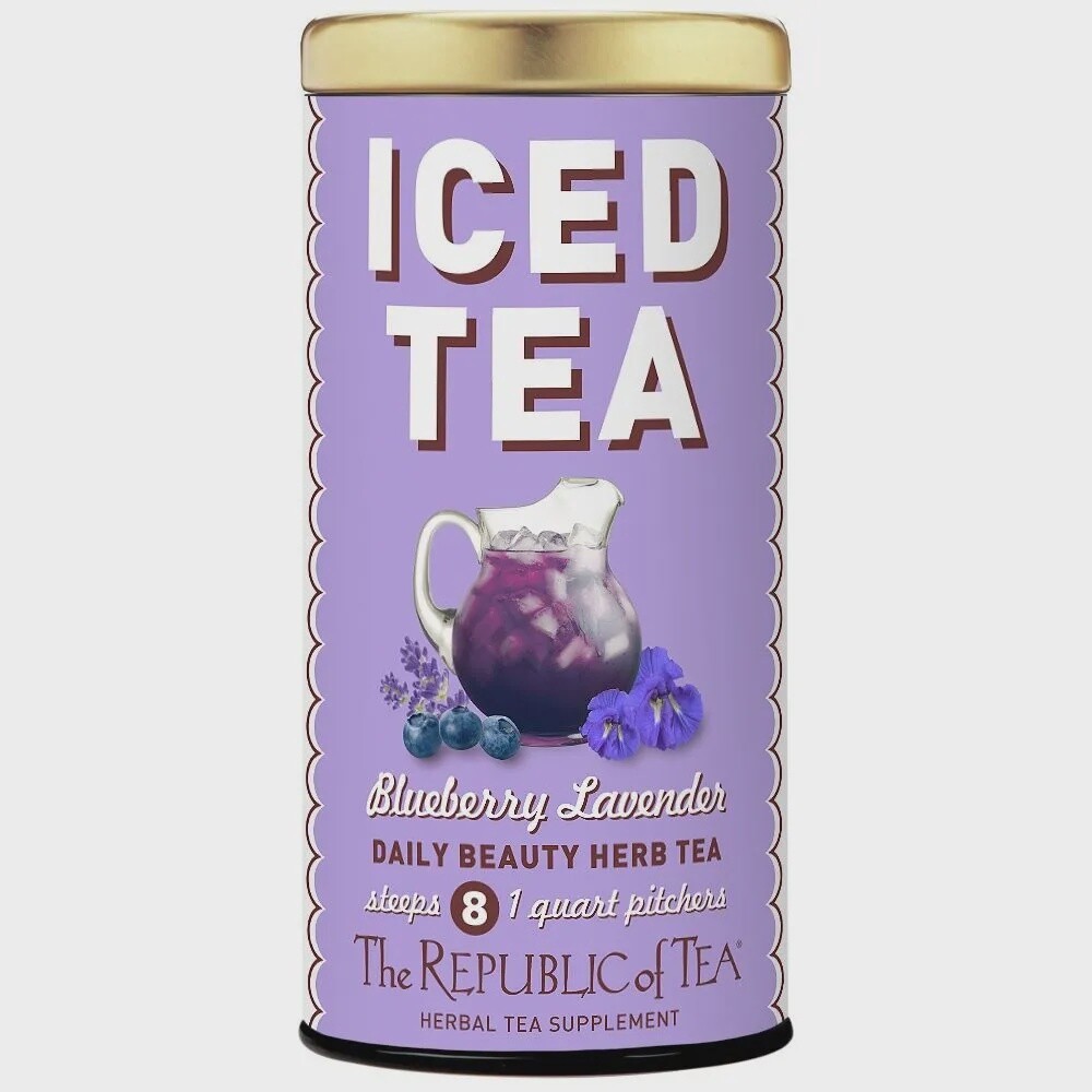 BLUEBERRY LAVENDER HERBAL ICED TEA - 16640