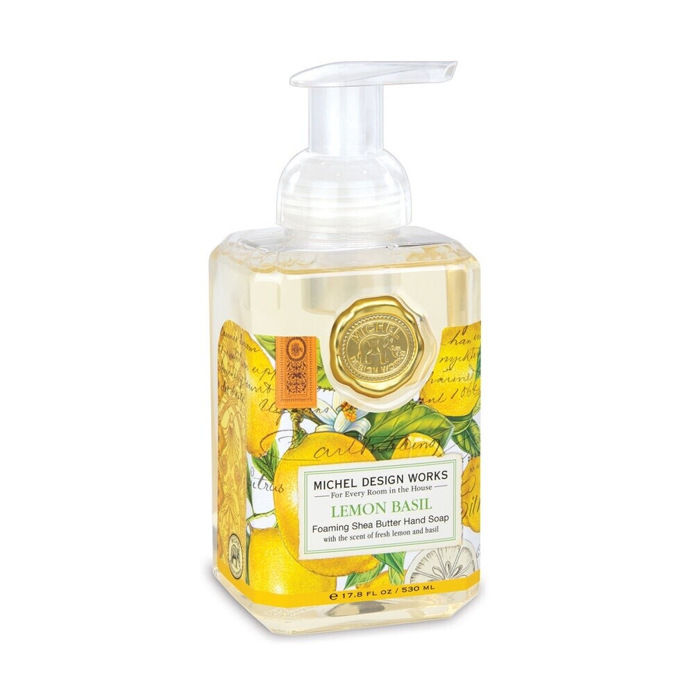 LEMON BASIL FOAMER SOAP -  801008
