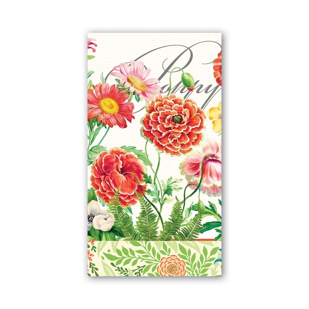 POPPIES &amp; POSIES HOSTESS NAPKIN- 807385