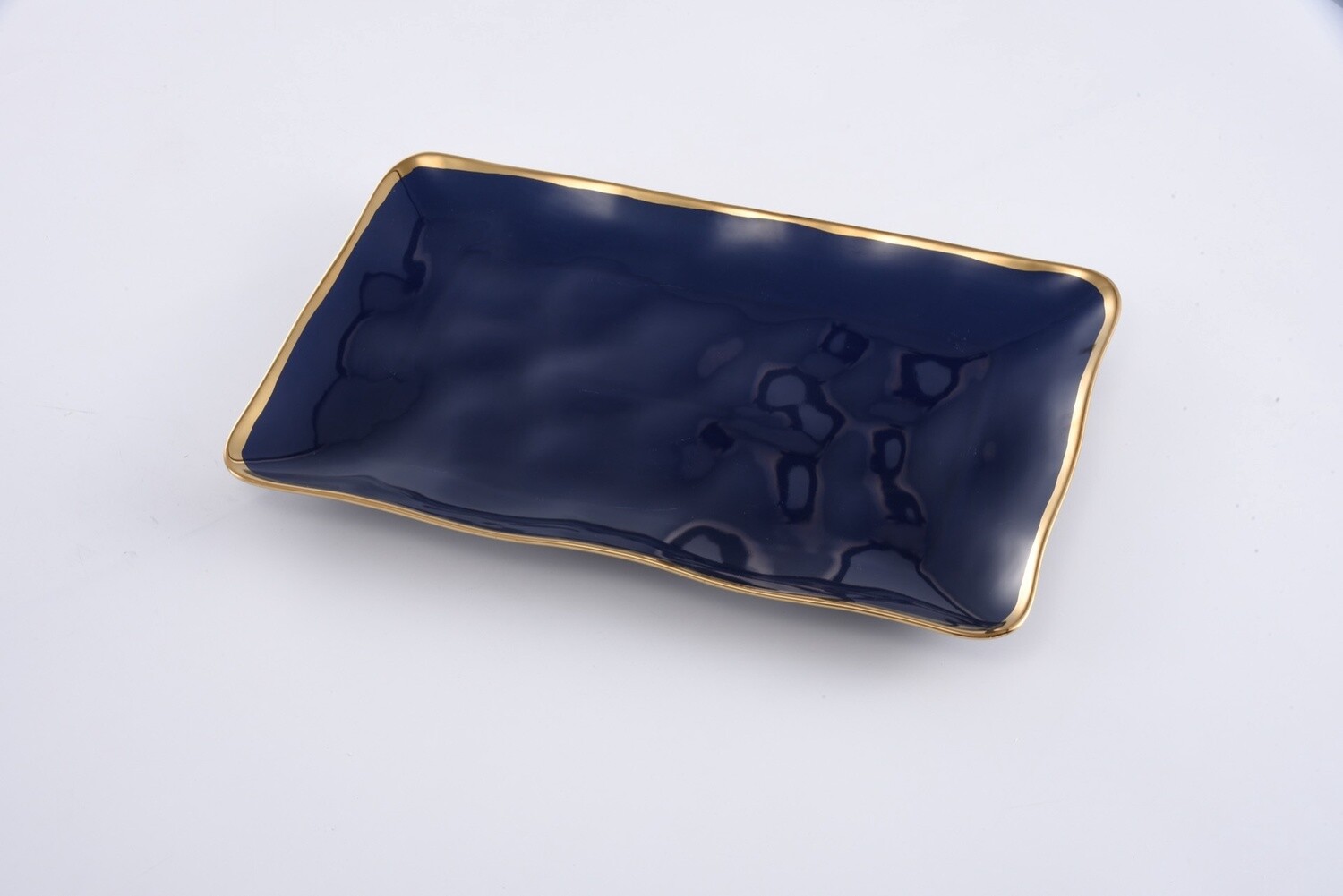 BLUE RECTANGULAR PLATTER - BLU2583