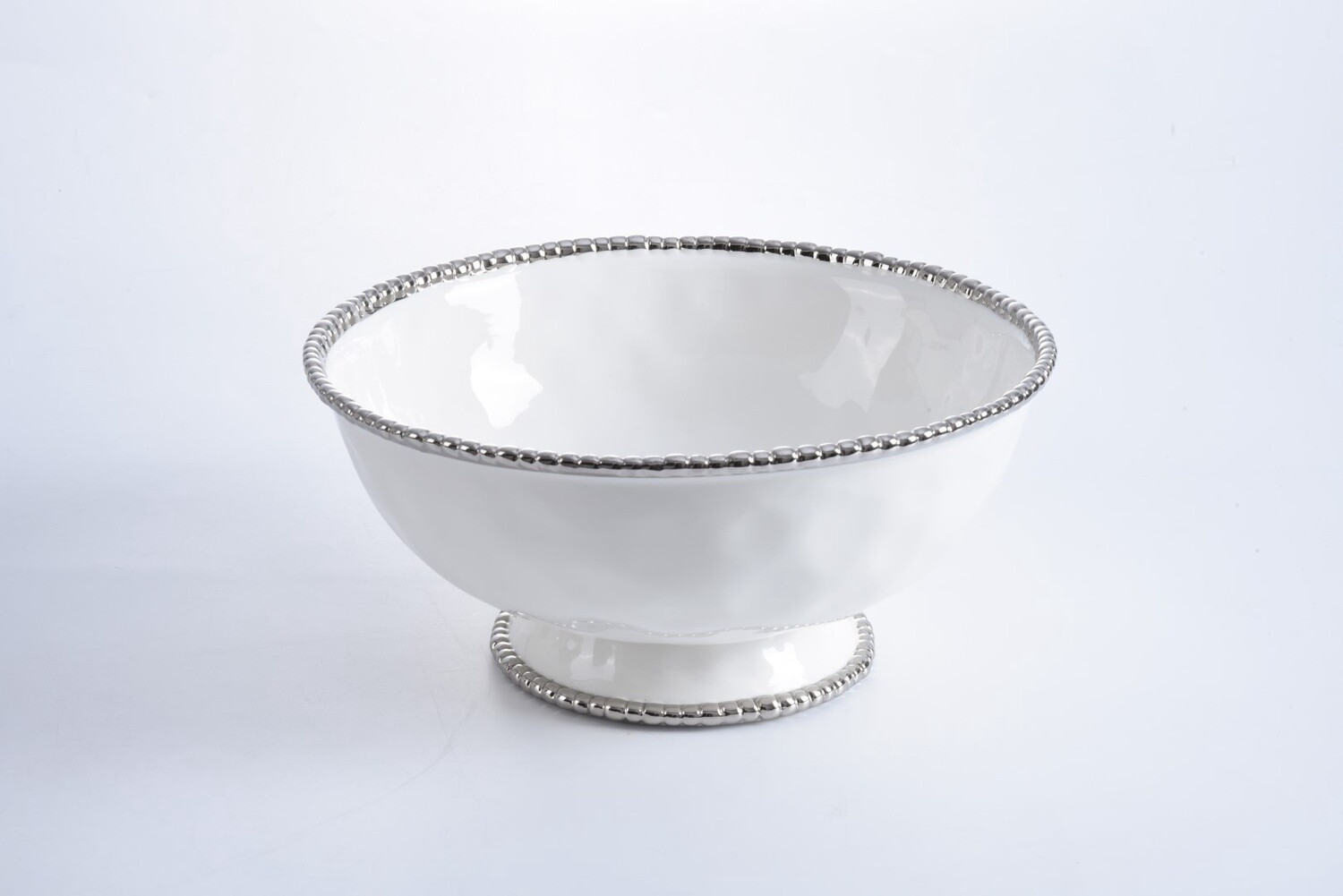 SALERNO LARGE FOOTED BOWL - CER2652W