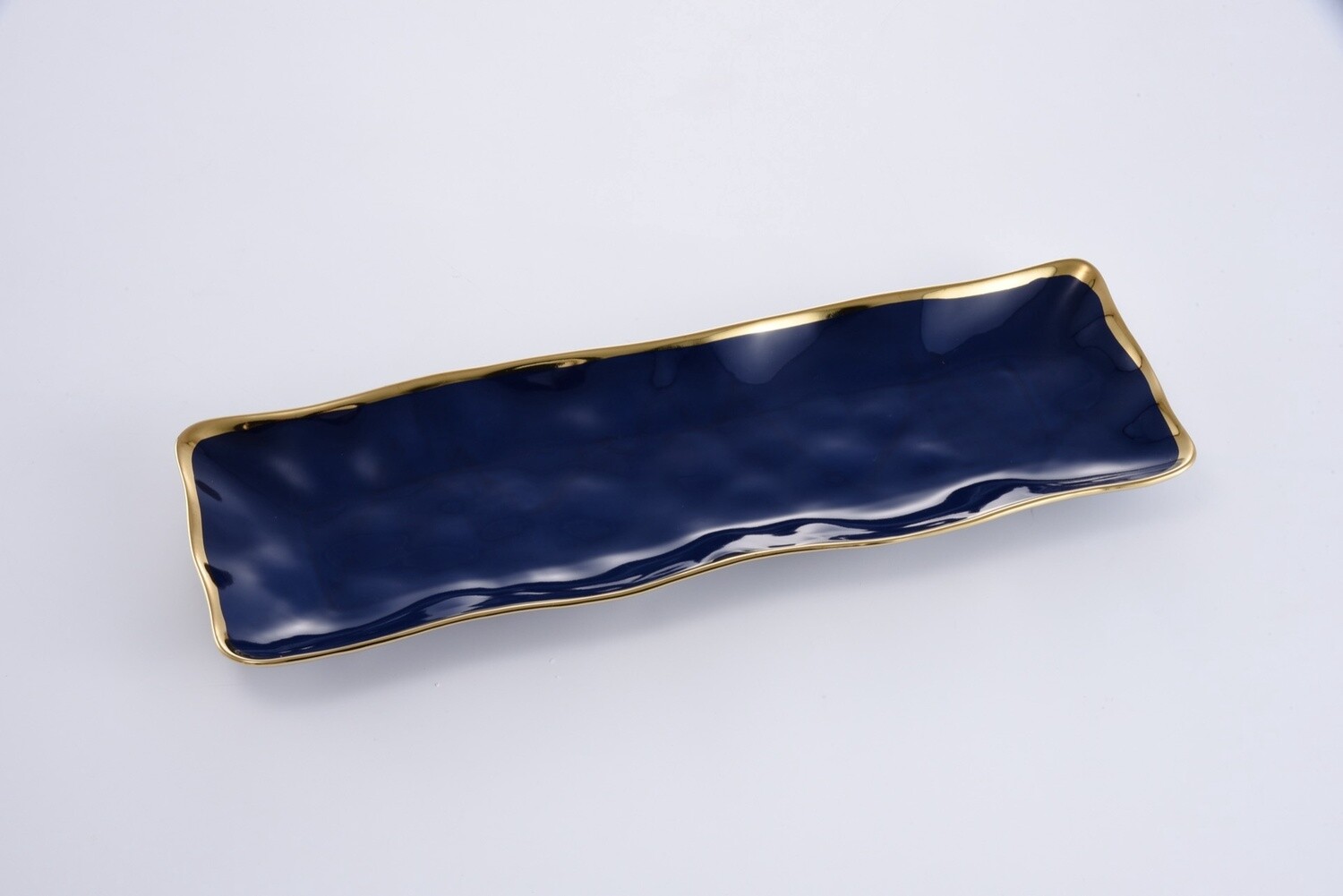 BLUE RECTANGULAR SERVING PIECE - BLU2603