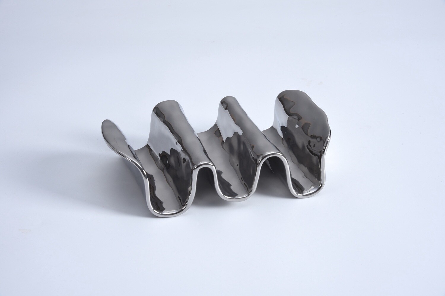 SILVER TACO HOLDER - CER2629